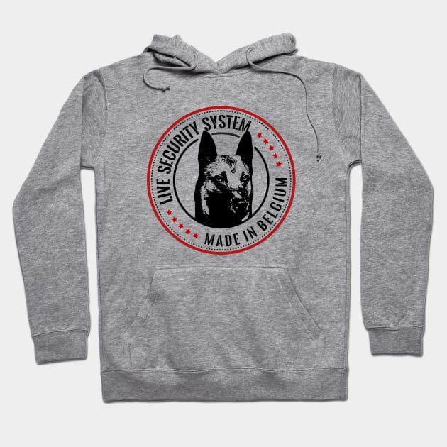 Malinois  - Belgian shepherd - Mechelaar Hoodie by Nartissima